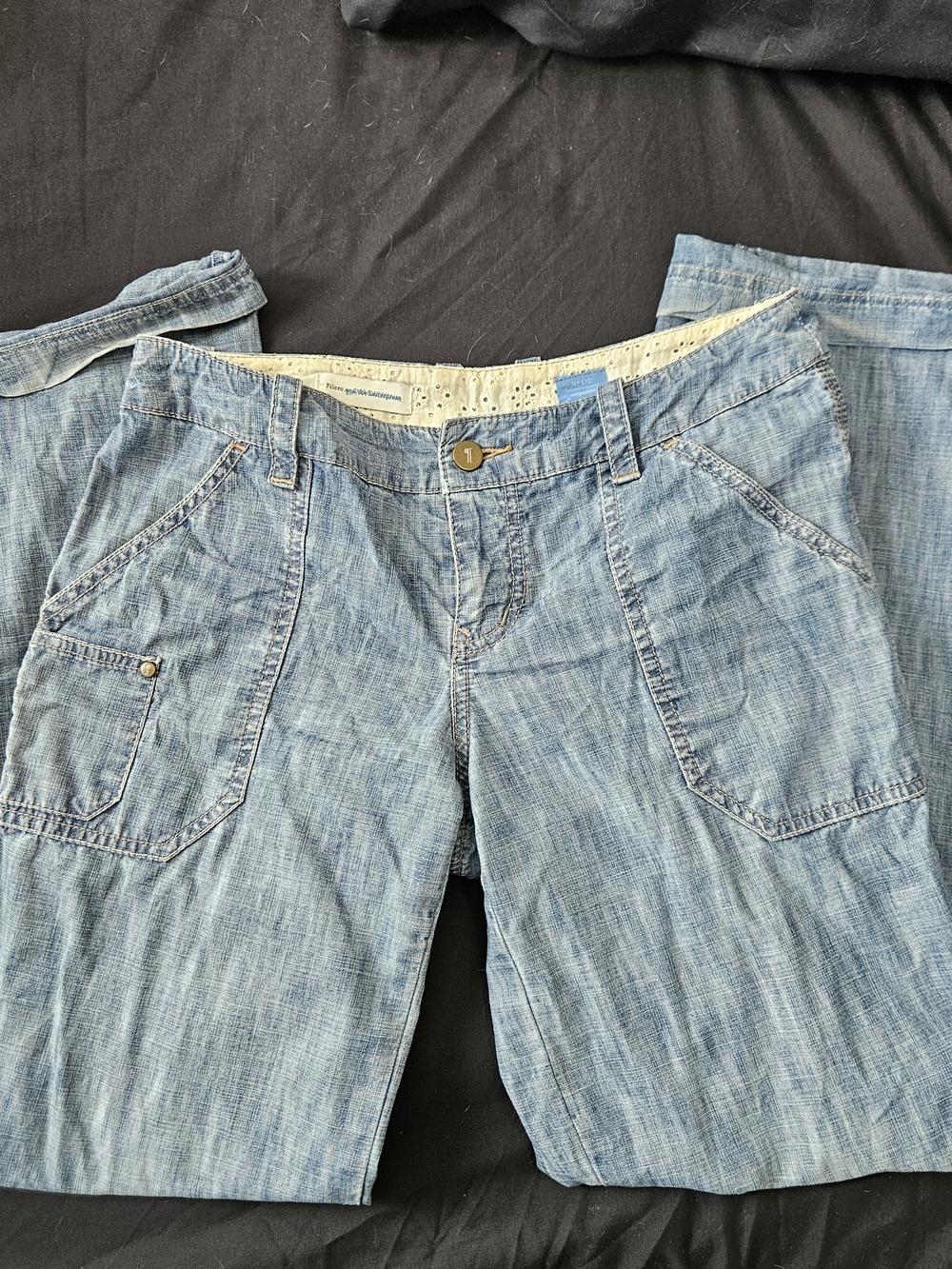 Anthropologie Pilcro and the Letterpress Carpenter 100% Cotton Pants